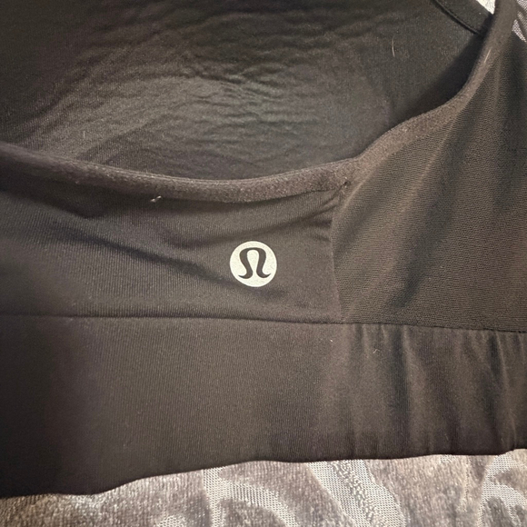 Lululemon Black Racerback Sports Bra Size 6 - Picture 8 of 16